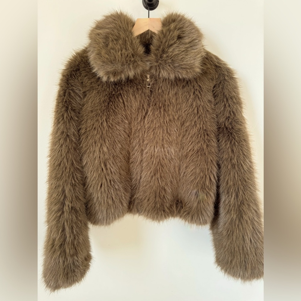 Frankie Shop Faux Fur Hope Jacket
